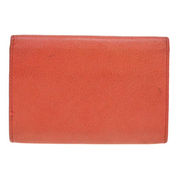 CHANEL Camelia Card Case Leather Pink CC Auth bs4704 - Picture 2 of 16